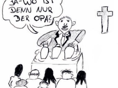 Ja – wo ist denn nur der Opa?